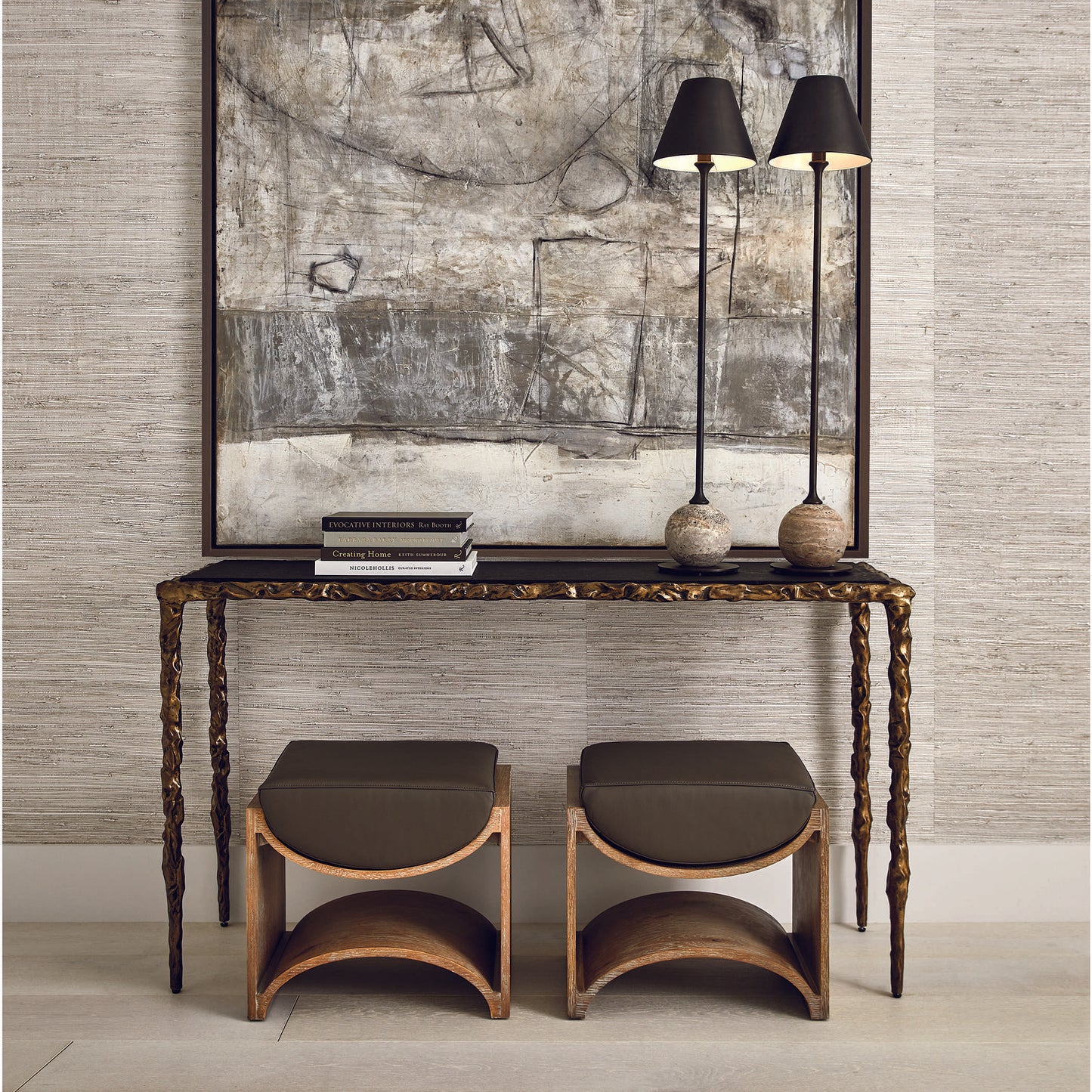 Revelation by Uttermost Lava Console Table R22956