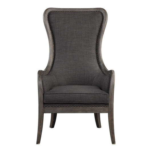 Revelation by Uttermost Chenin Accent Chair - Grey R23352