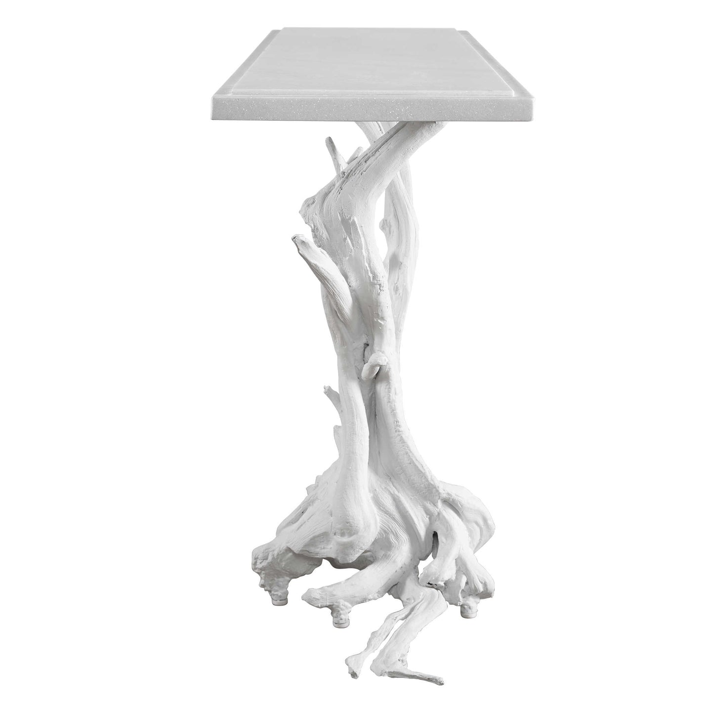 Revelation by Uttermost Big Sur Console Table - Matte White R25140