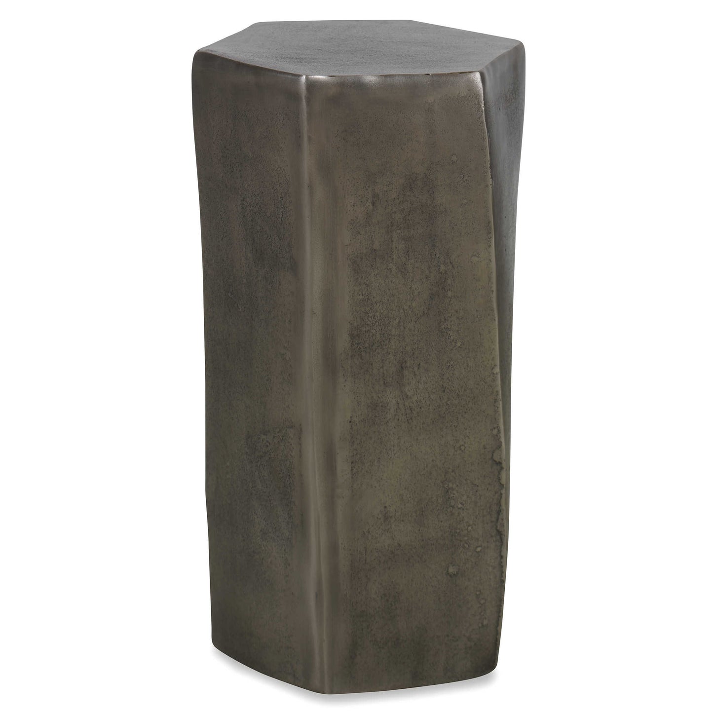 Revelation by Uttermost Cathenna Accent Table - Antiqued Nickel R25193